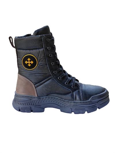 Voyager 8894 Siyah Kadın Kışlık Deri Bot