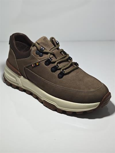 Voyager M436 Kahverengi Erkek Günlük Deri Comfort Casual Ayakkabı