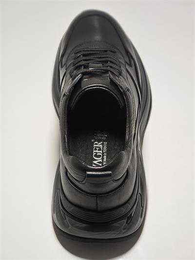 Voyager M534 Siyah Erkek Günlük Deri Comfort Casual Ayakkabı