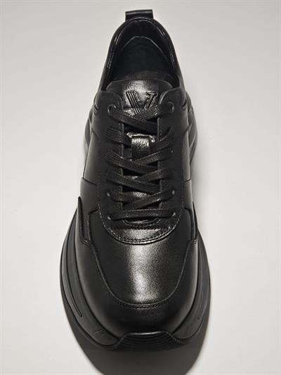 Voyager M534 Siyah Erkek Günlük Deri Comfort Casual Ayakkabı