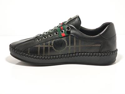 Voyager Z096 Siyah Kadın Deri Casual Ayakkabı