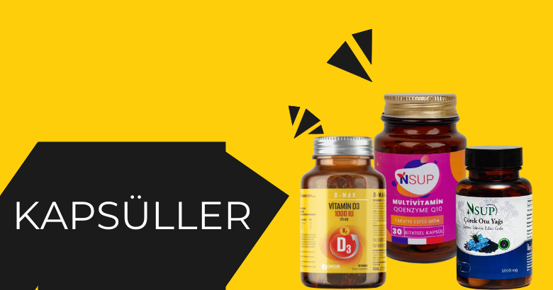 Kapsüller & Vitamin Mineraller
