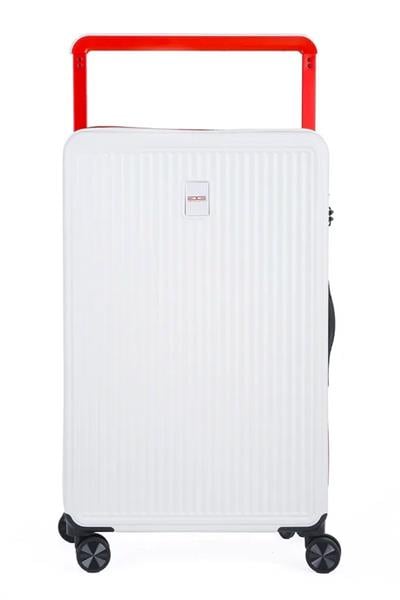 Premium Ultra Güçlü Kabin Boy Valiz - BEYAZ