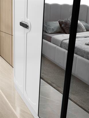 Asya 6 Kapılı Dolap Gardırop %100 MDF