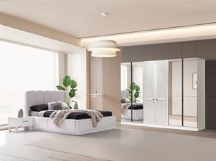 Merlin Yatak Odası Takımı %100 MDF