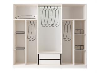 Perge 6 Kapılı Dolap Gardırop %100 MDF