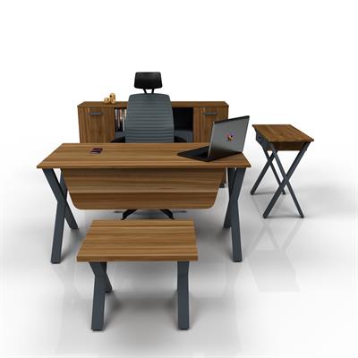 X Yönetici Masa Takımı | Ofis Masa Takımı