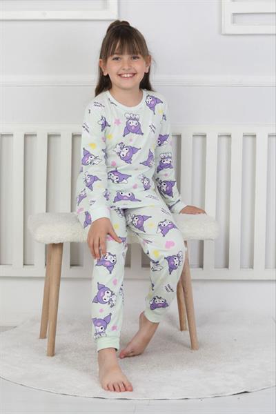 Kuromi Desenli Mevsimlik Pijama Takımı