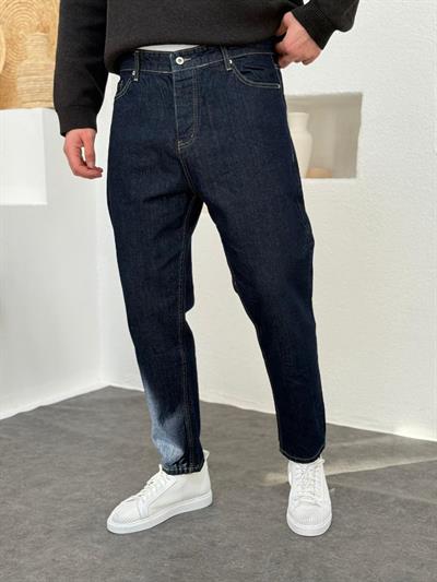 Lacivert Boyfriend Jean