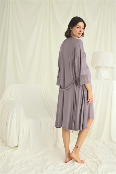 Dantelli Hamile Lohusa Sabahlık Takımı