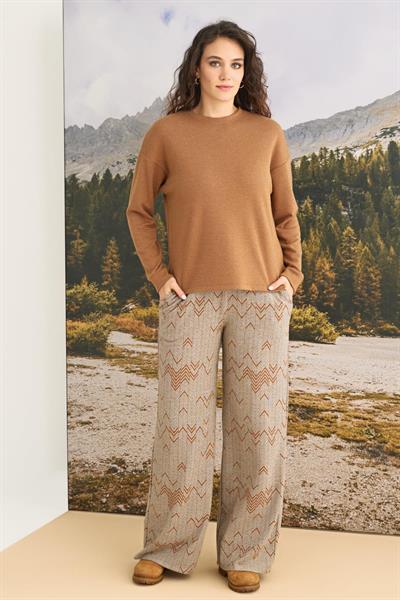 Desenli Uzun Kollu Alt Üst Takım