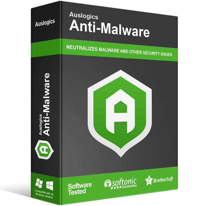 Auslogics Anti-Malware 2026 | 1 PC | 1 Year