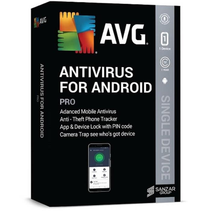 AVG AntiVirus Pro for Android 2025 | 1 Devices | 1 Years