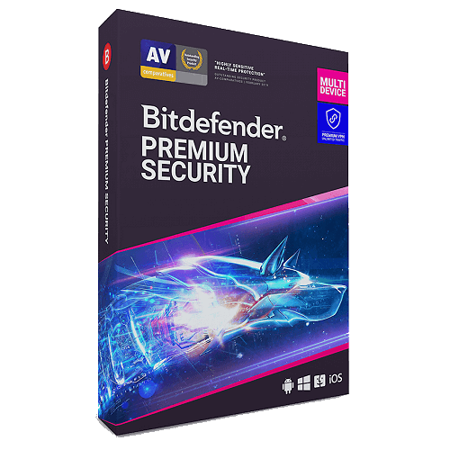 Bitdefender Premium Security 2025 | 10 Devices | 1 Year | United States | Canada