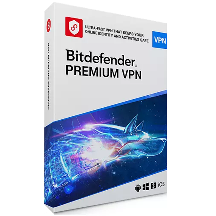 Bitdefender Premium VPN 2026 | Unlimited Devices | 1 Year | United States | Canada