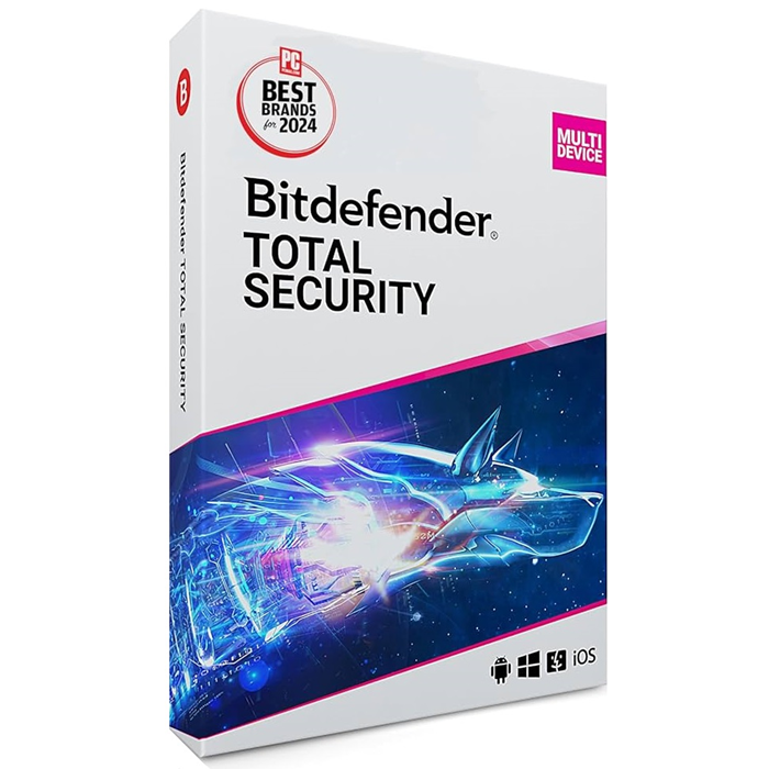 Bitdefender Total Security 2025 | 3 PC | 2 Year | United States | Canada