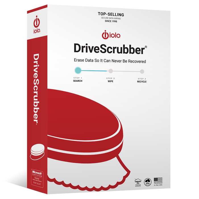 iolo DriveScrubber 2025 | 10 PC | 1 Year