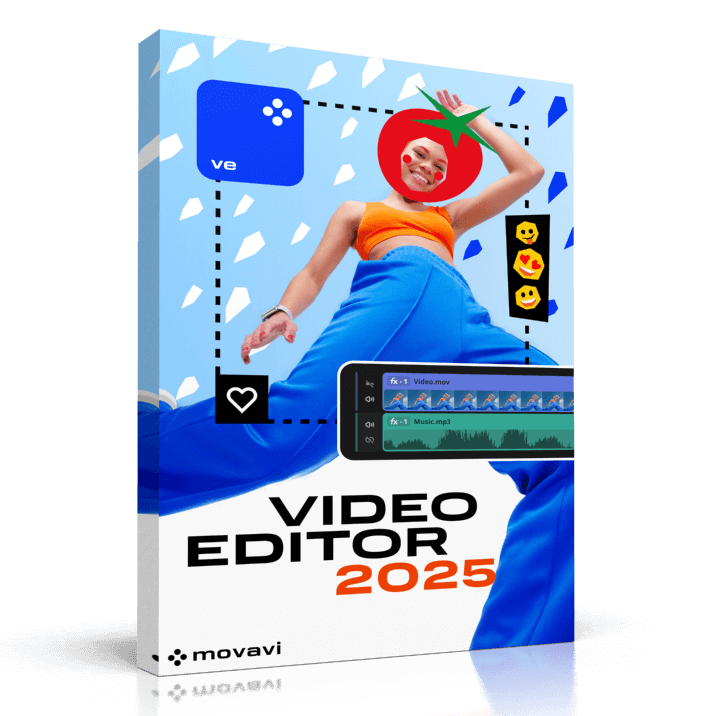 Movavi Video Editor Plus 2025 | 1 Device | 1 Year