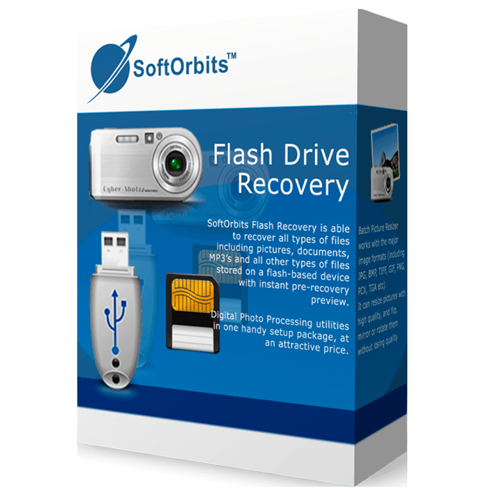 SoftOrbits Flash Drive Recovery 3.6 | 1 Device | 1 Month