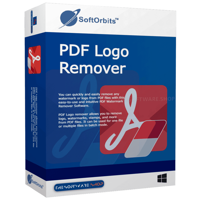 SoftOrbits PDF Logo Remover 1.6 | 1 Device | 1 Year