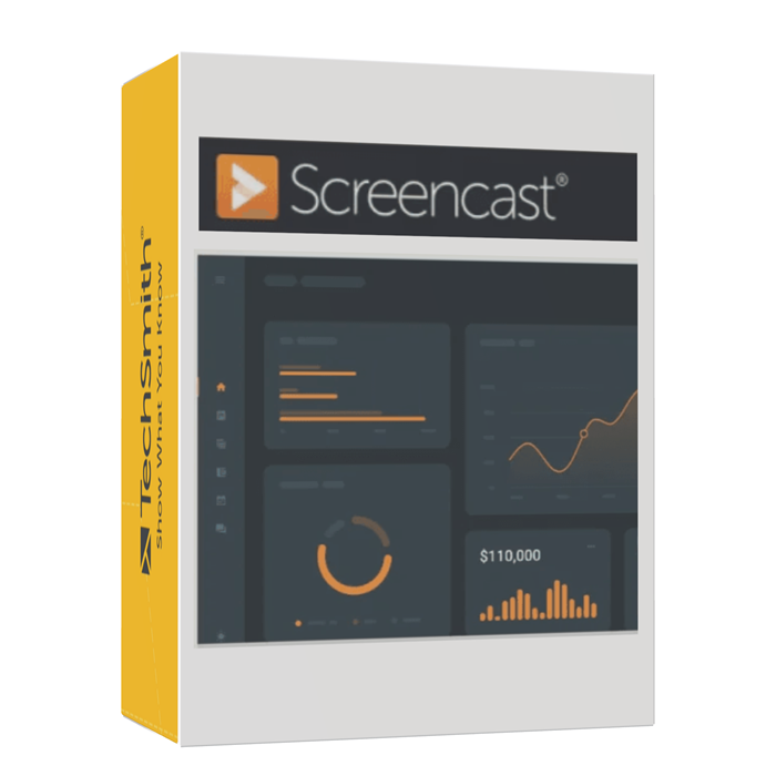 TechSmith Screencast Pro 2026 | 1 Device | 1 Year