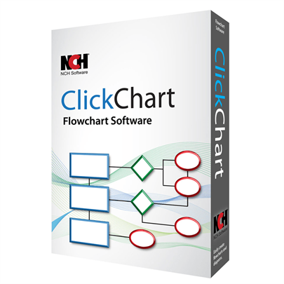 NCH ClickCharts Diagram & Flowchart Pro Edition 2025 | 1 Device | 3 Months