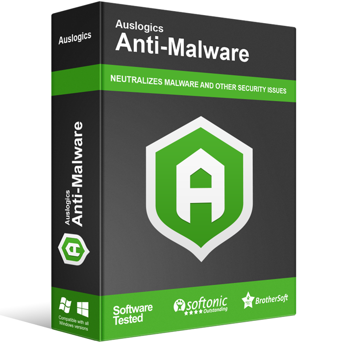 Auslogics Anti-Malware 2026 | 1 PC | 1 Year