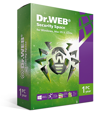 Dr.Web Security Space 2025 | 2 PC | 1 Year
