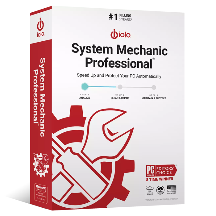 iolo System Mechanic Pro 2025 | 10 PC | 1 Year