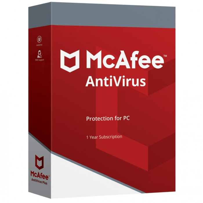 McAfee AntiVirus 2025 | 1 PC | 1 Year | TSS
