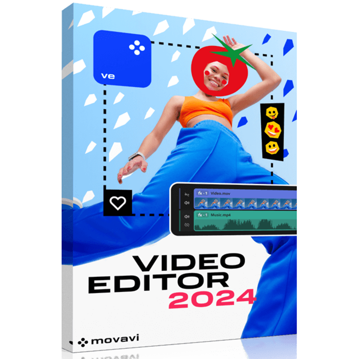 Movavi Video Editor Plus 2026 | 1 Device | Life Time