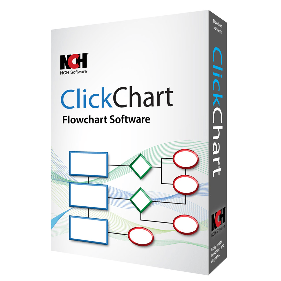 NCH ClickCharts Diagram & Flowchart Home Edition 2026 | 1 Device | 1 Year