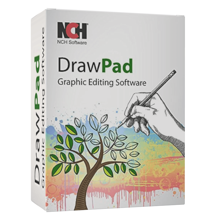 NCH DrawPad Graphic Editor Home Edition 20265 | 1 Device | Life Time 