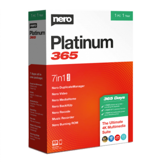 Nero Platinum 365 | 1 PC | 1 Year