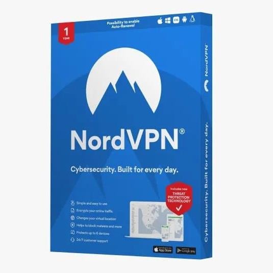 NordVPN 2025 | 6 Devices | 1 Year