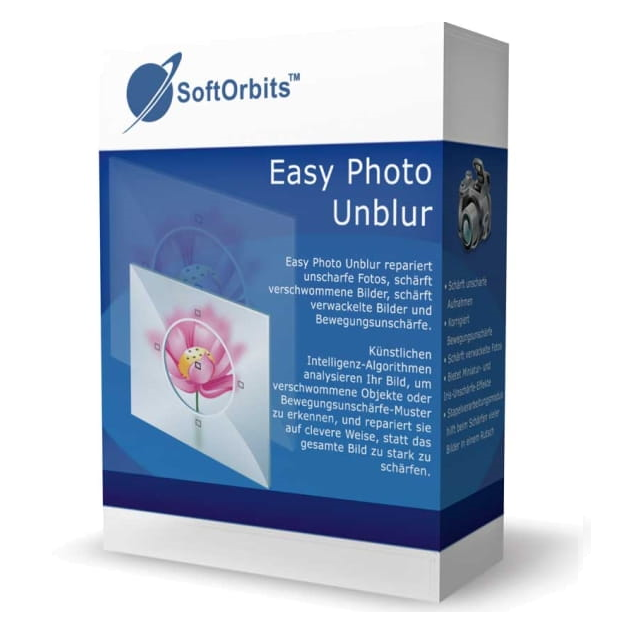 SoftOrbits Easy Photo Unblur 10.0 | 1 Device | 1 Year