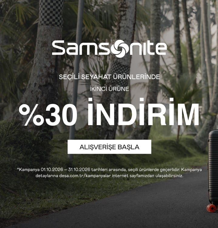 Seyahat Ürünlerinden 2.ye %30 İndirim