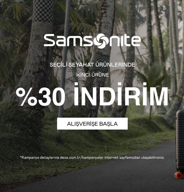 Seyahat Ürünlerinden 2.ye %30 İndirim