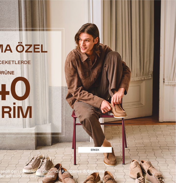 Erkek Deri Ceket İndirimi