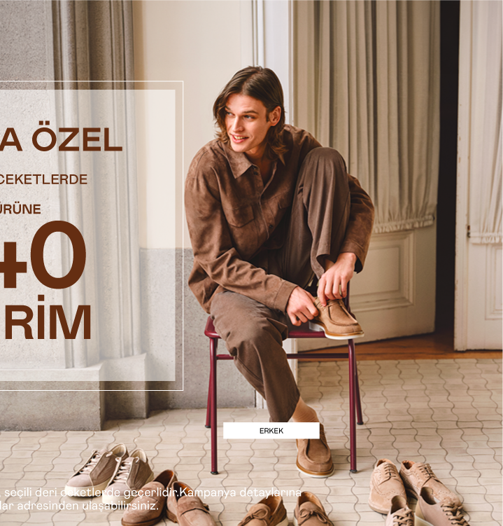 Erkek Deri Ceket İndirimi