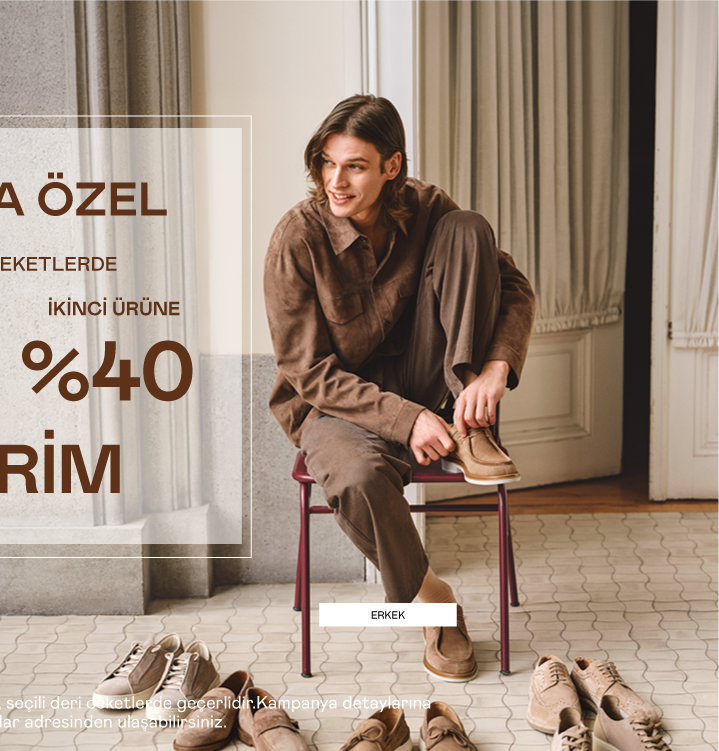 Erkek Deri Ceket İndirimi