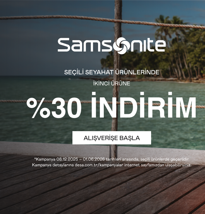 Seyahat Ürünlerinden 2.ye %30 İndirim