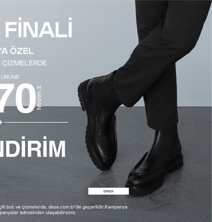 Erkek Bot ve Çizme Kampanyası