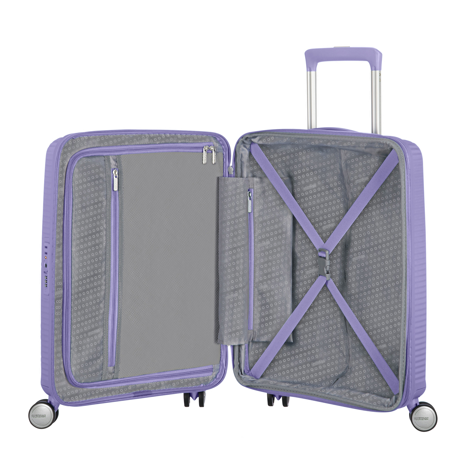 American Tourister Soundbox-Spinner 4 Tekerlekli Körüklü Kabin Boy