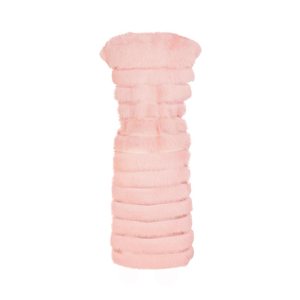 K14407 | Shearlling Scialle Gilet