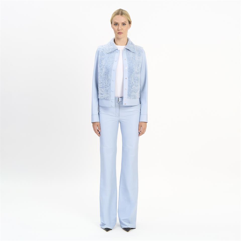 K14413 | Shearling Short Collar Jacket