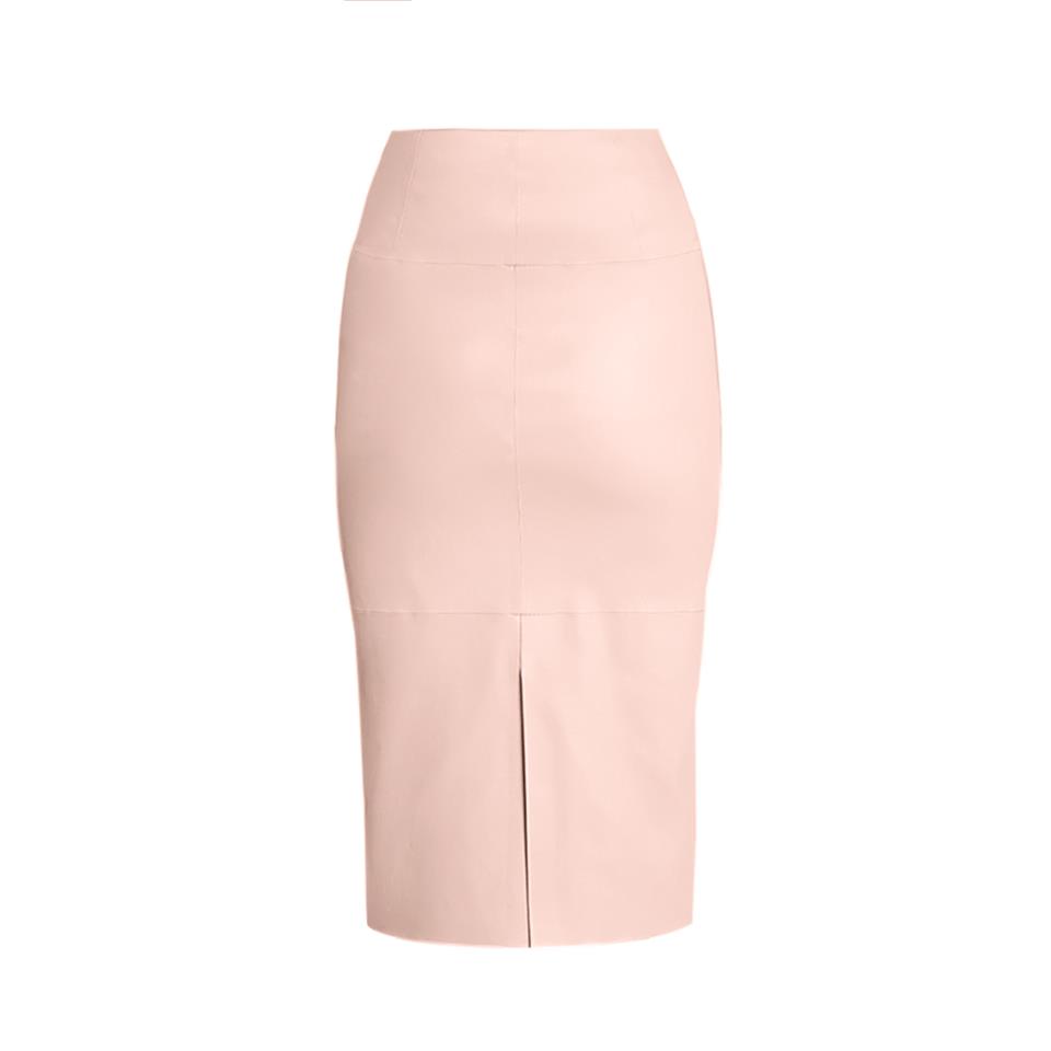 K14417 | Leather Pencil Skirt