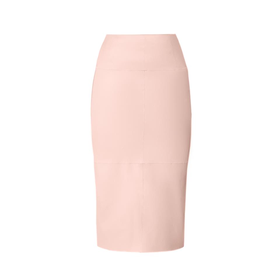 K14417 | Leather Pencil Skirt