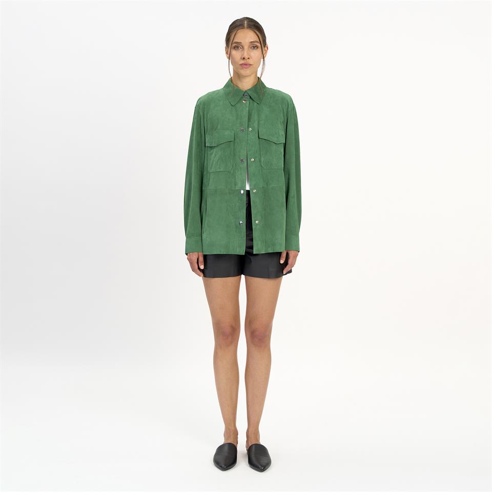K14456 | Reversible Shirt Jacket