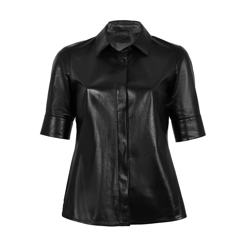 K14457 | Leather Classic Short Sleeve Shirt